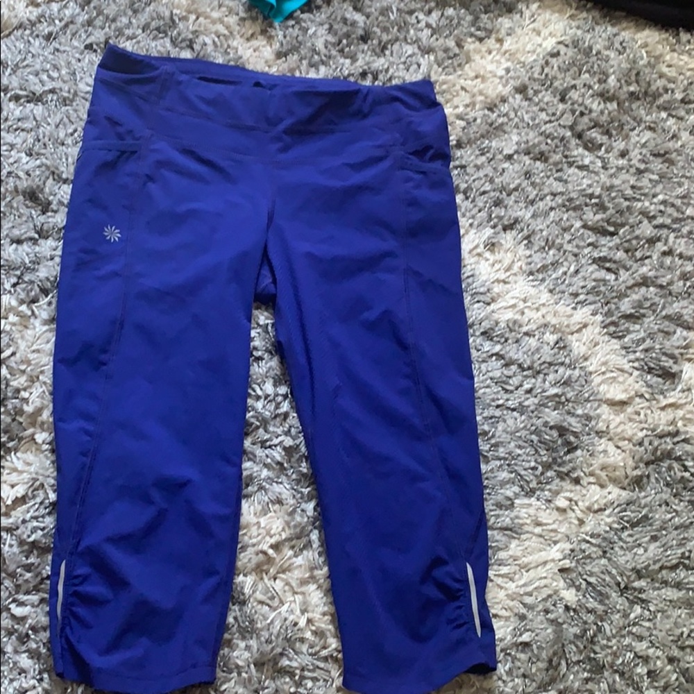 Athleta Blue Leggings